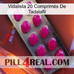 Vidalista 20 Comprimés De Tadalafil 09